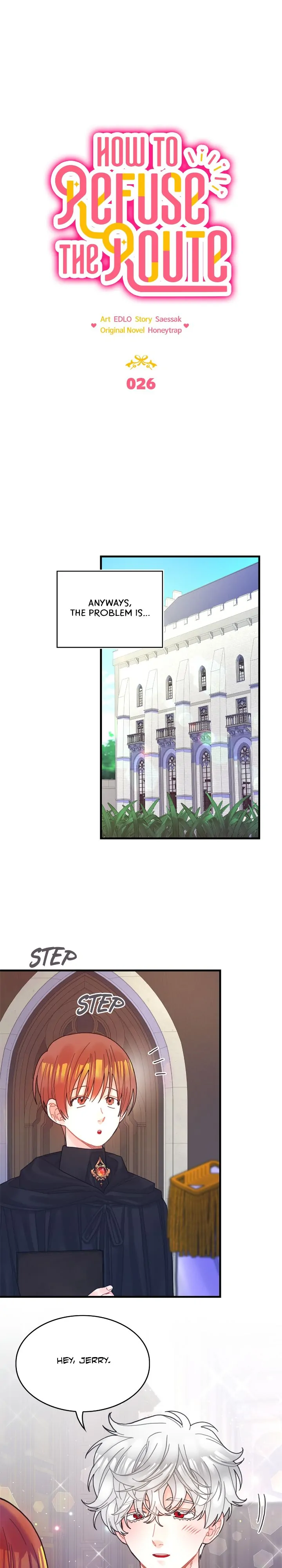 To deny the route chapter 26 page 4