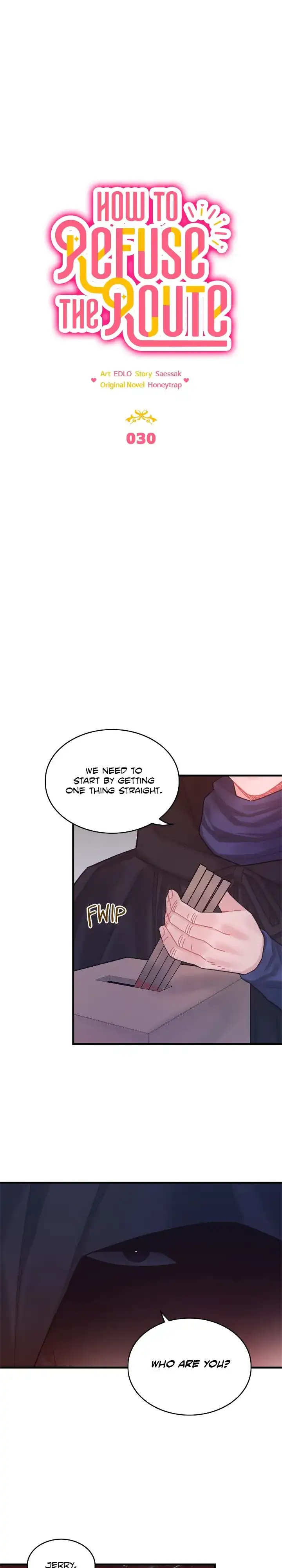 To deny the route chapter 30 page 6