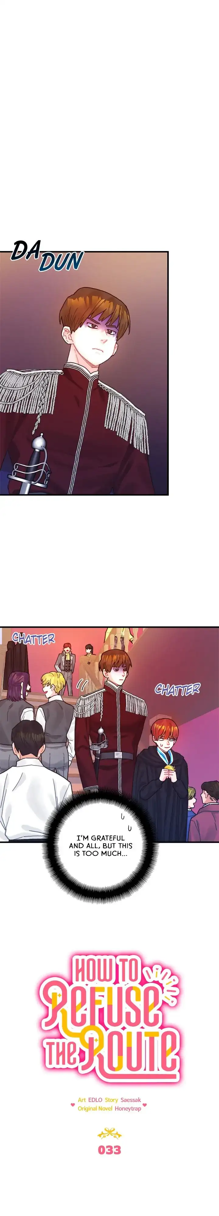 To deny the route chapter 33 page 4
