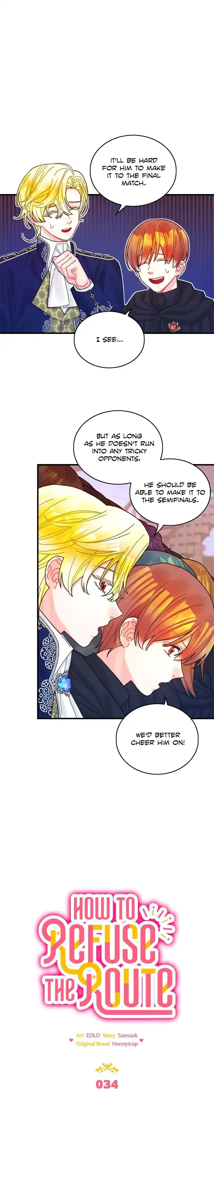 To deny the route chapter 34 page 6