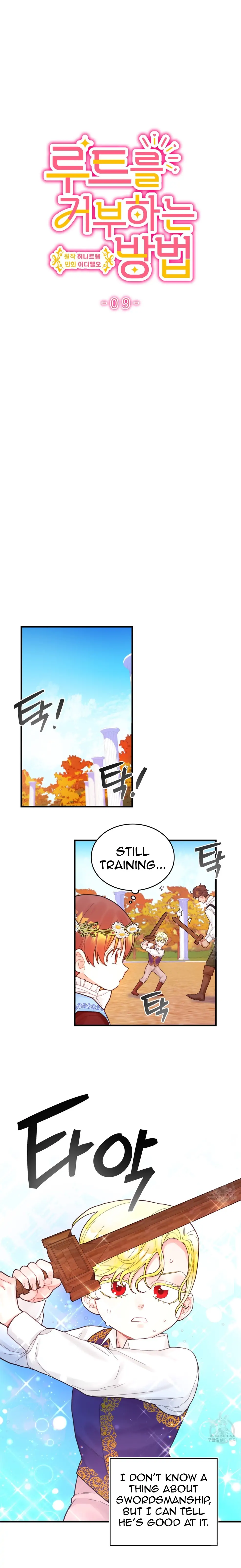 To deny the route chapter 9 page 9