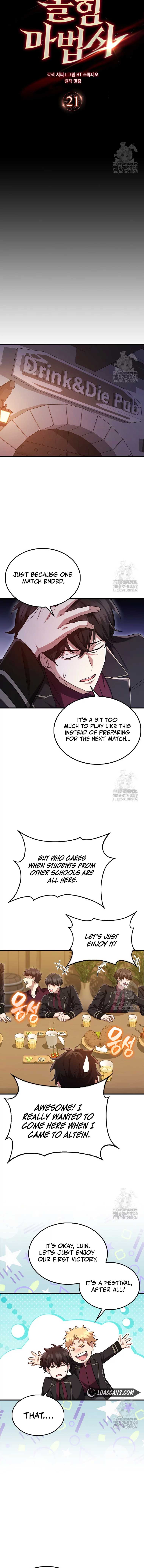 Mightiest Melee Magician chapter 21 page 4