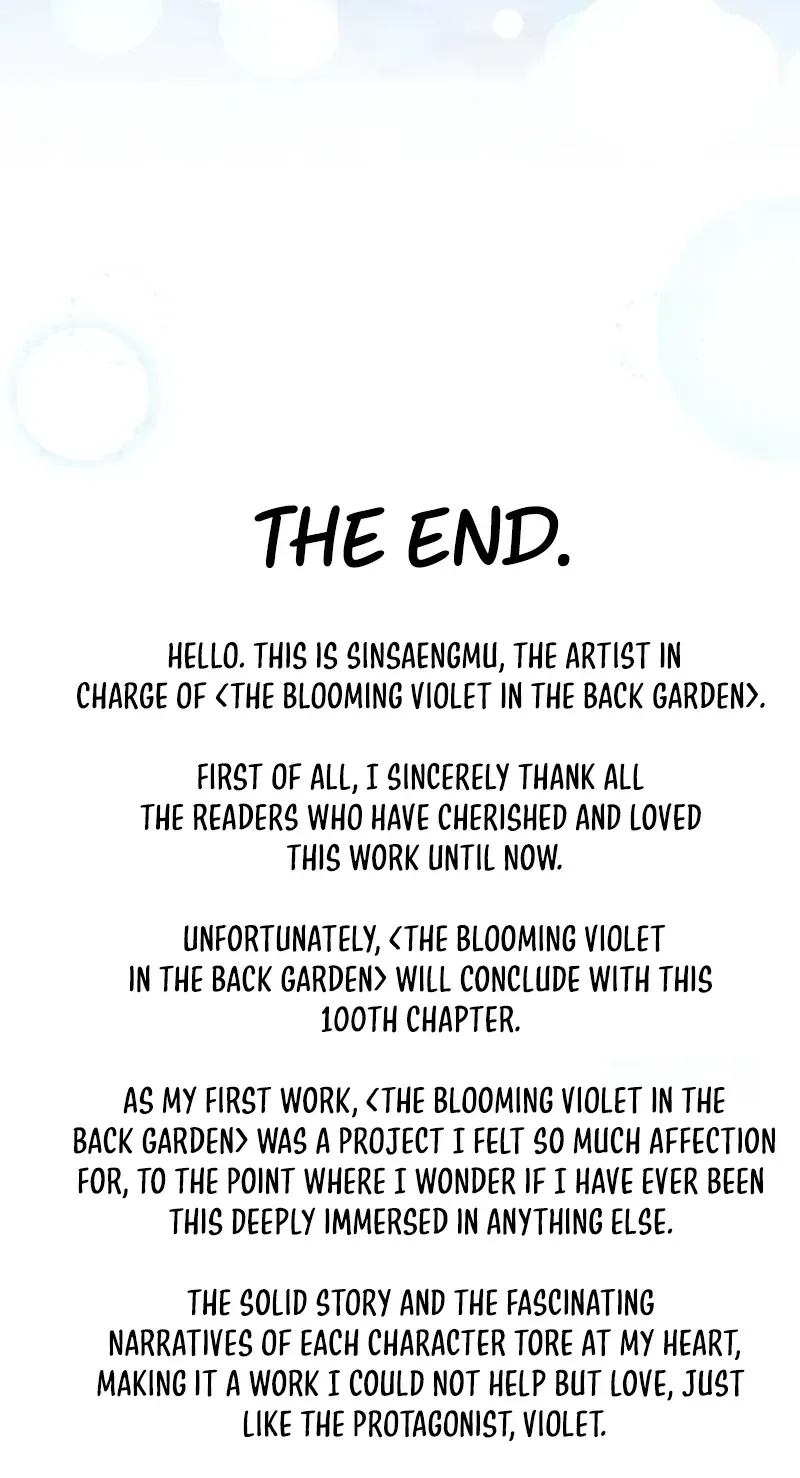 The Blooming Violet in the Back Garden chapter 100 page 119