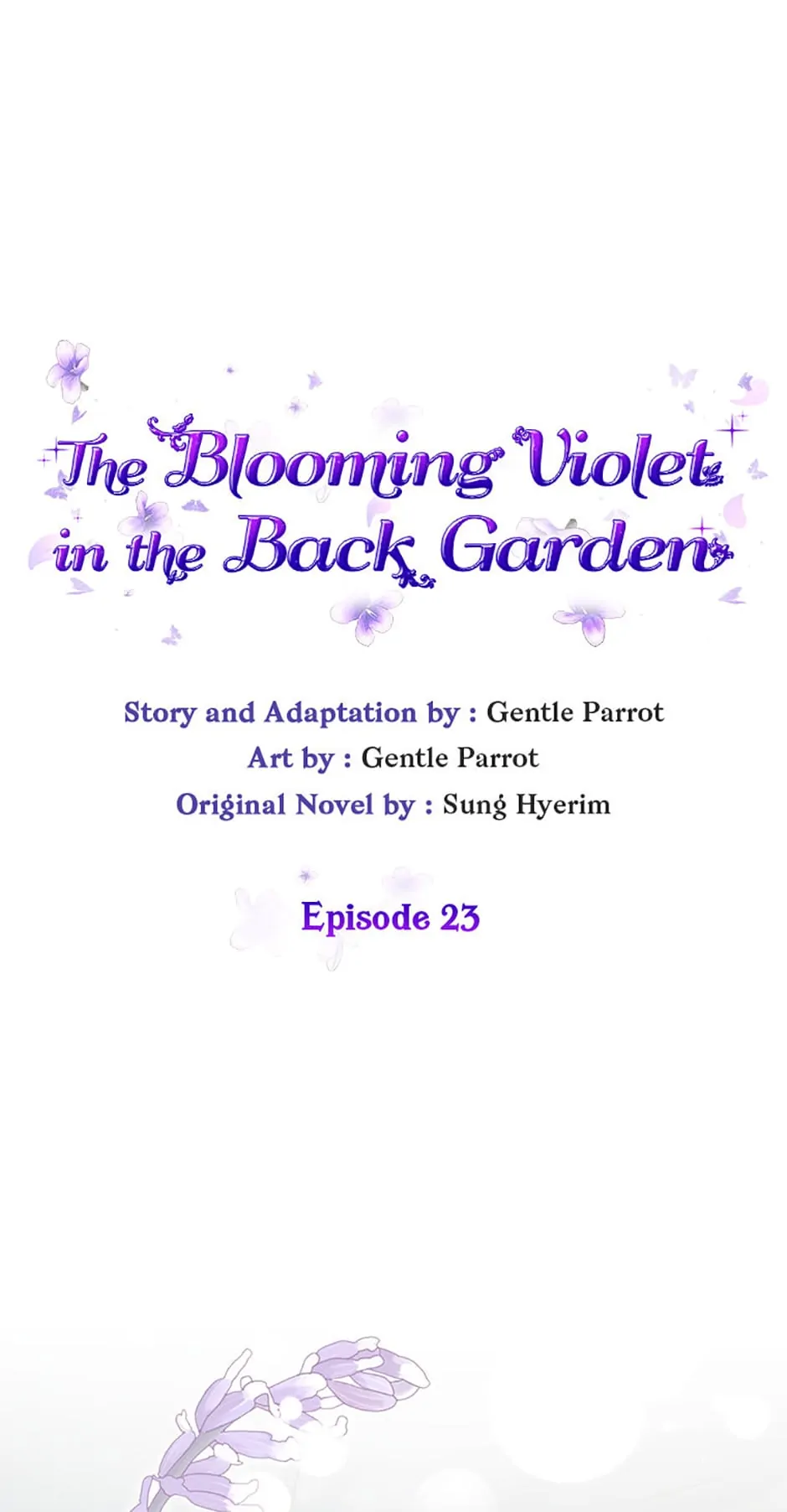 The Blooming Violet in the Back Garden chapter 23 page 19