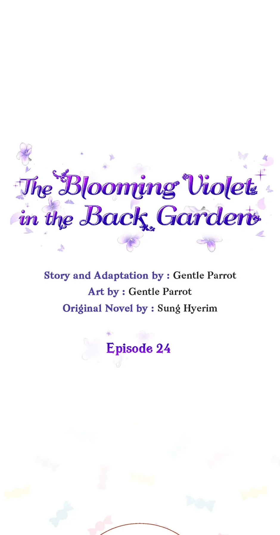 The Blooming Violet in the Back Garden chapter 24 page 1