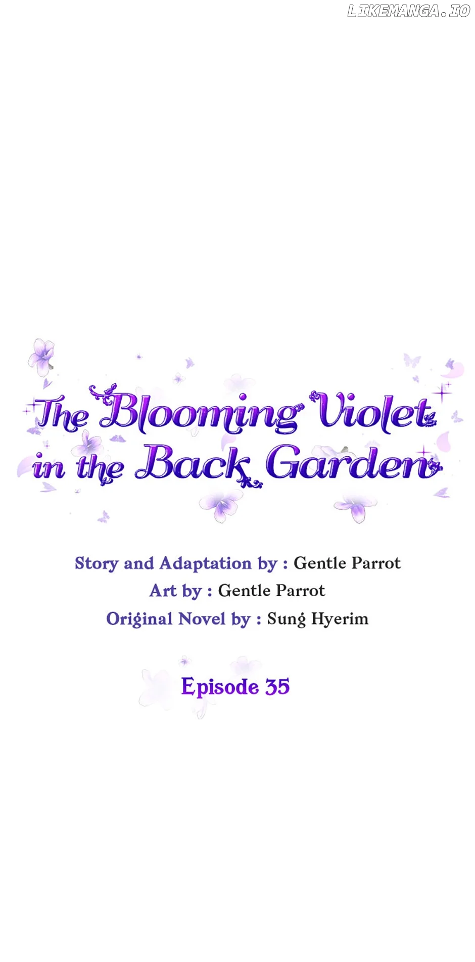 The Blooming Violet in the Back Garden chapter 35 page 8