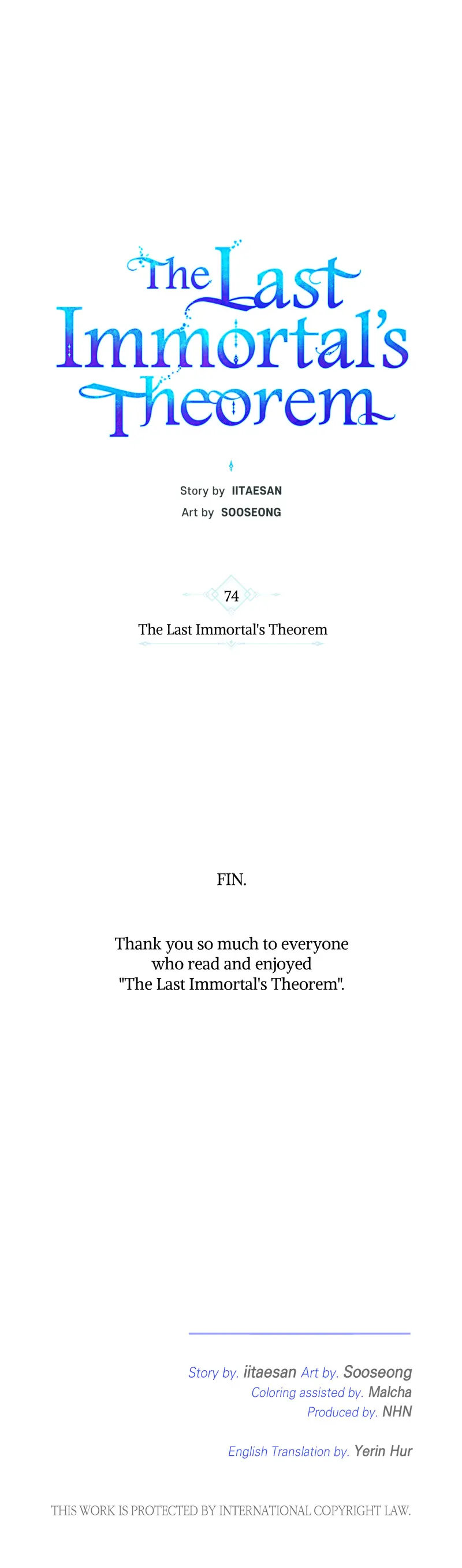 The Last Immortal’s Theorem chapter 74 page 17
