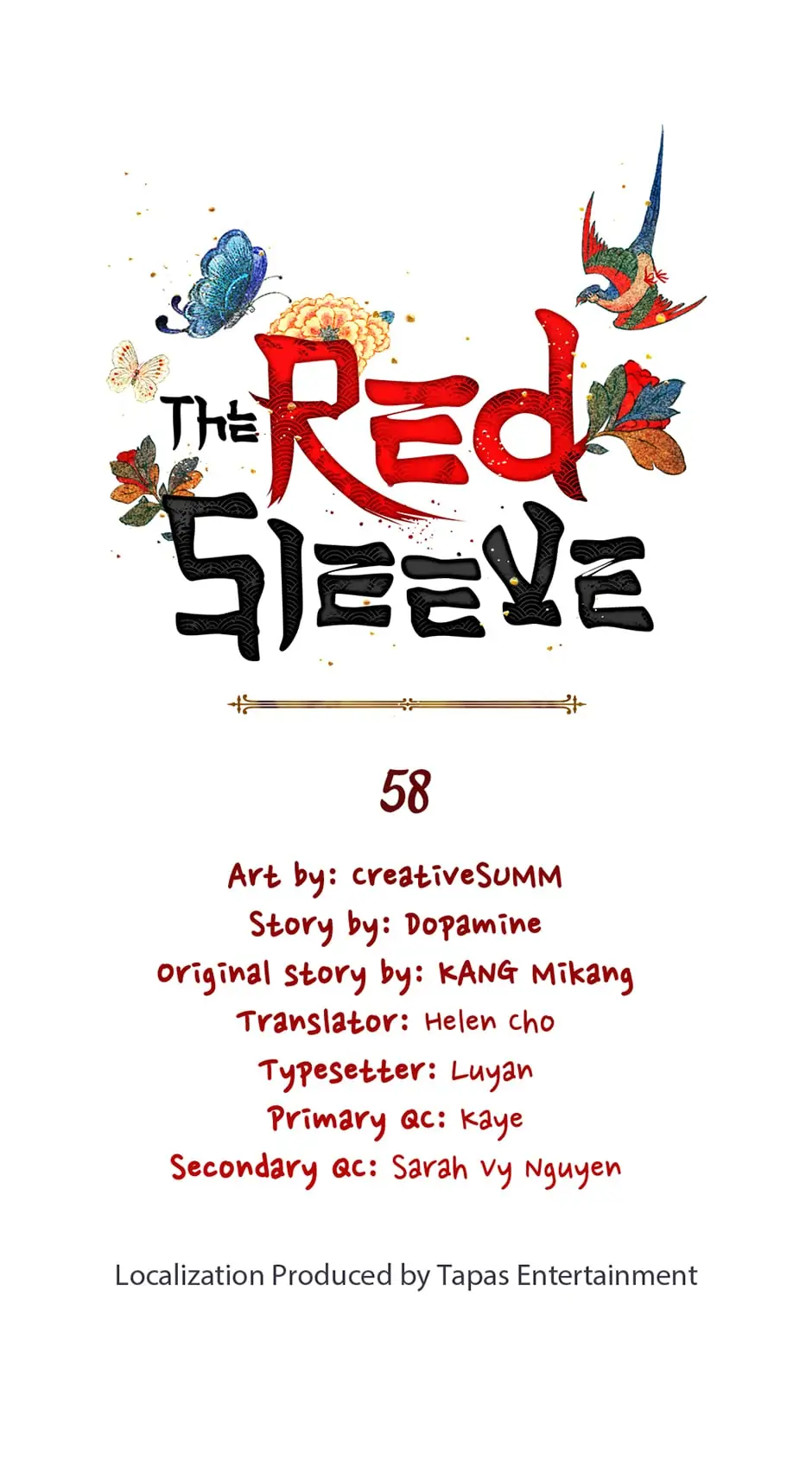 The Red Sleeve chapter 58 page 1