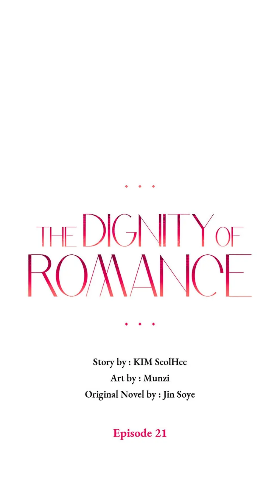 The Dignity Of Romance chapter 21 page 1