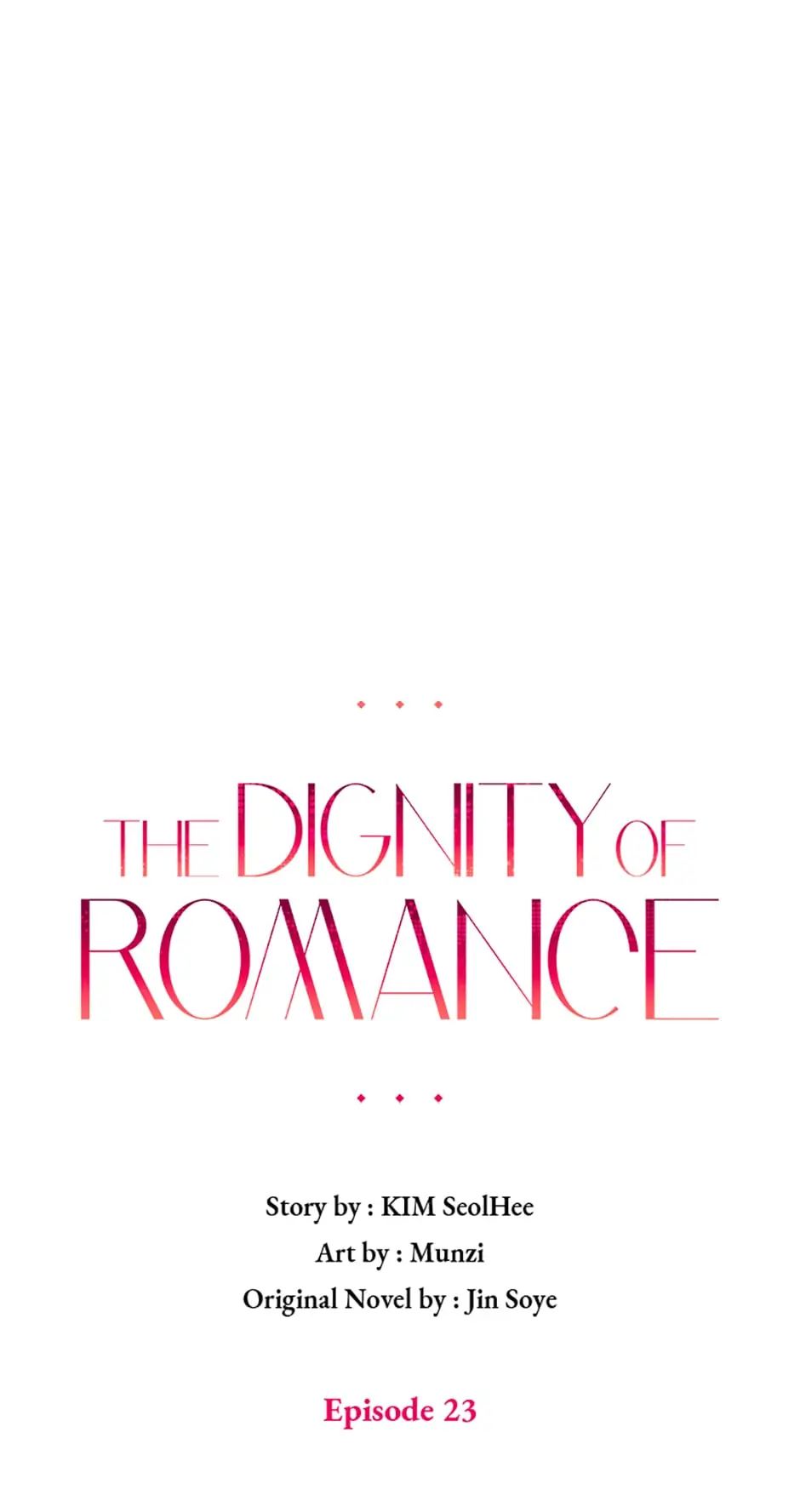 The Dignity Of Romance chapter 23 page 5