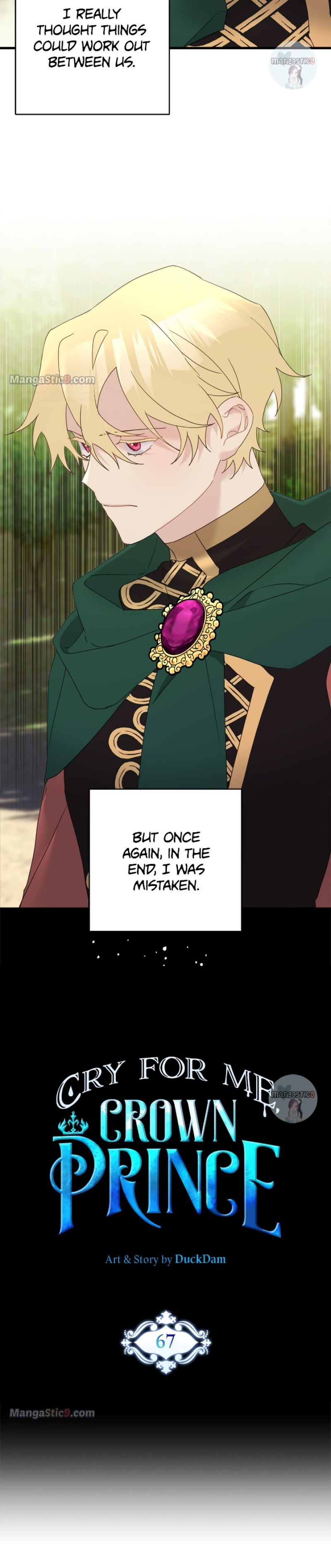 Please Cry, Crown Prince chapter 67 page 7