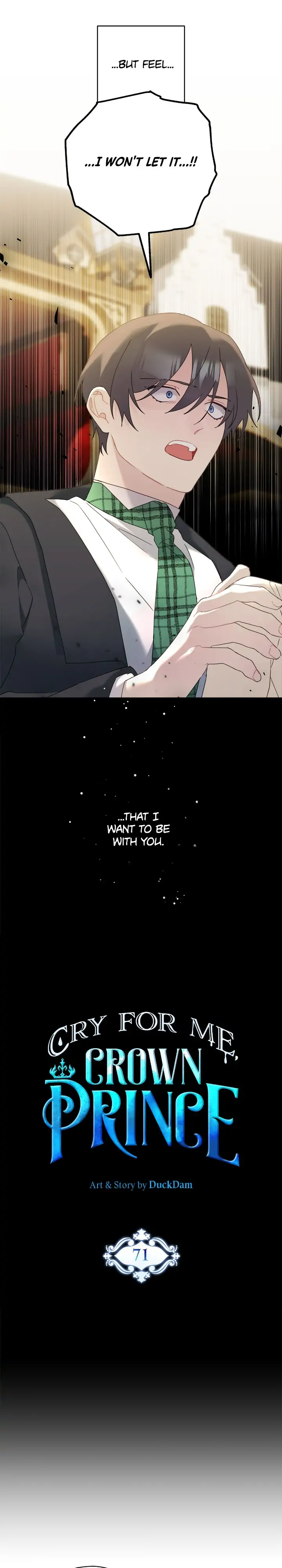 Please Cry, Crown Prince chapter 71 page 12