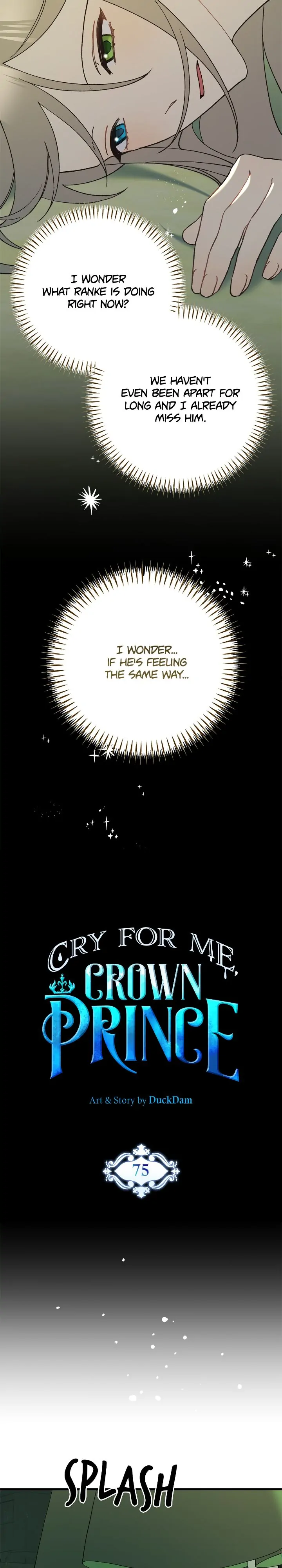 Please Cry, Crown Prince chapter 75 page 5