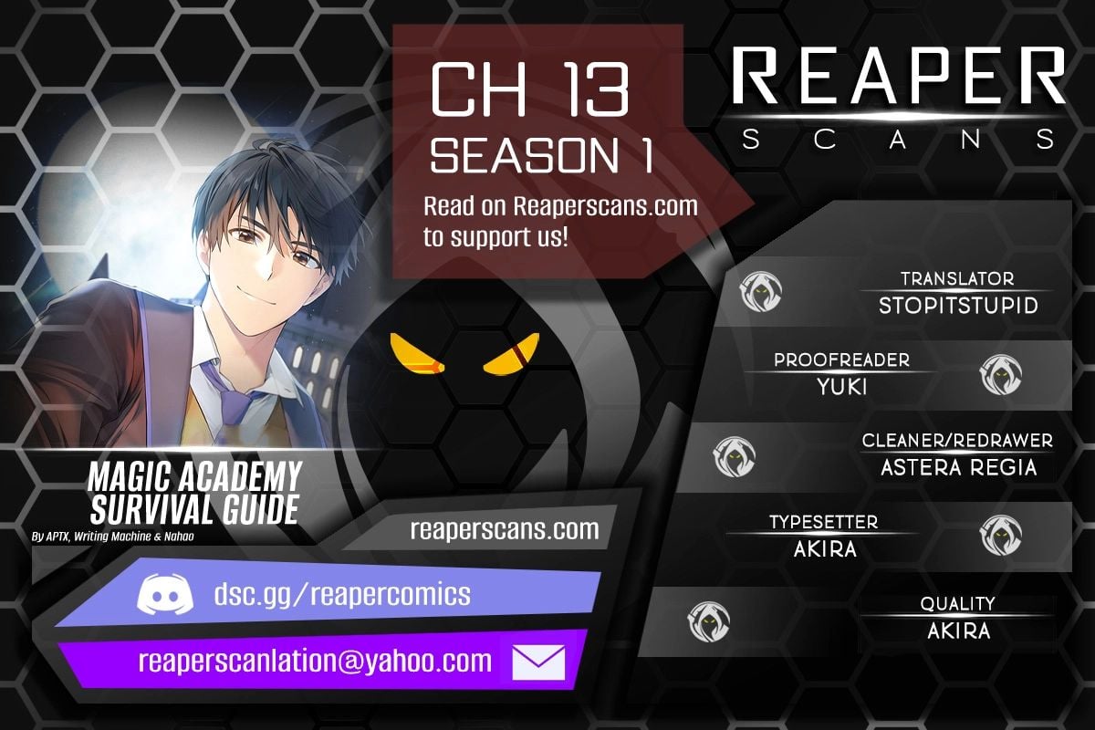Life of a Magic Academy Mage chapter 13 page 1