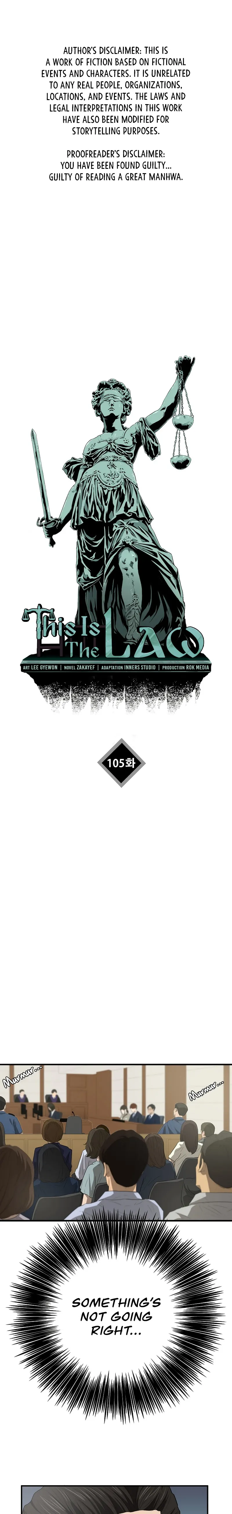 This is the Law chapter 105 page 1