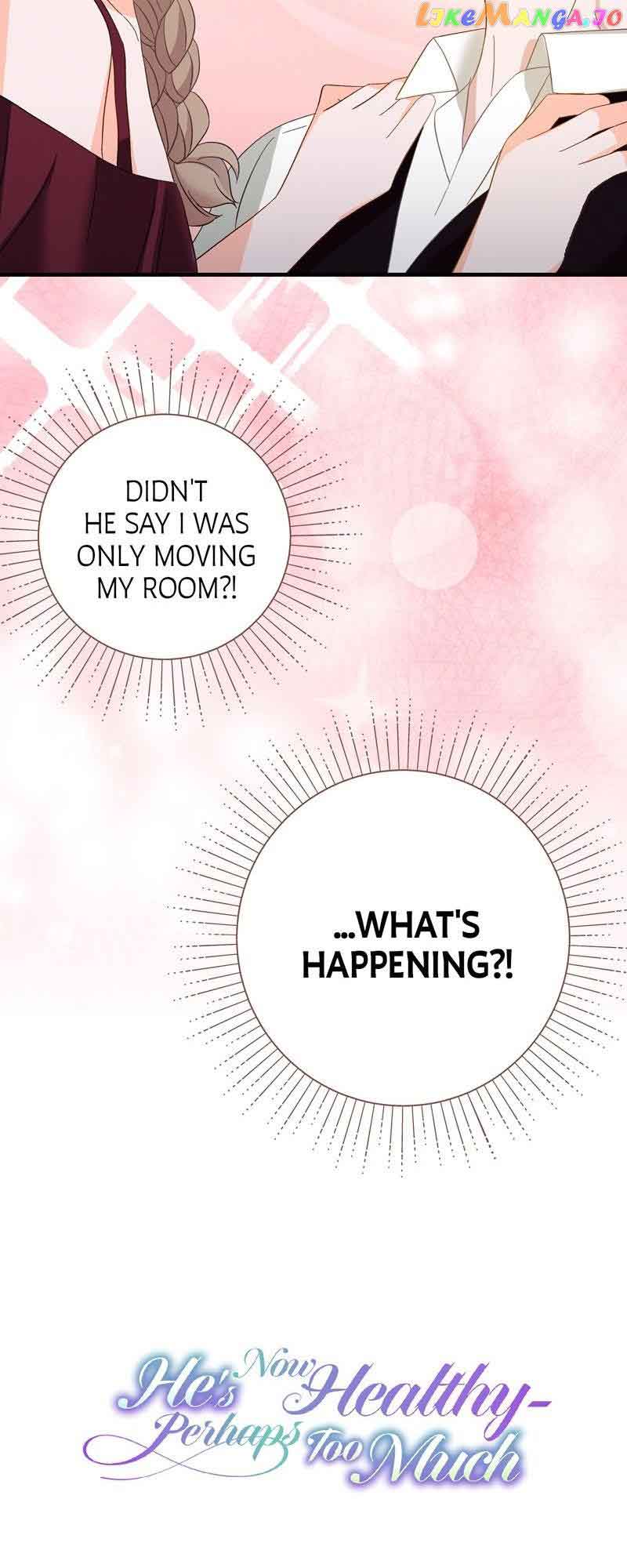 He’s Now Healthy-Perhaps Too Much chapter 21 page 63