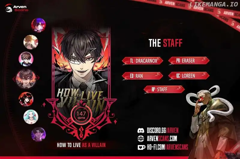 How to Live as a Villain chapter 147 page 1