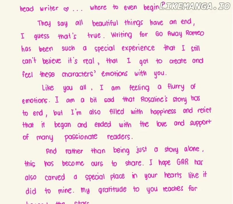 Go Away Romeo chapter 102 page 203