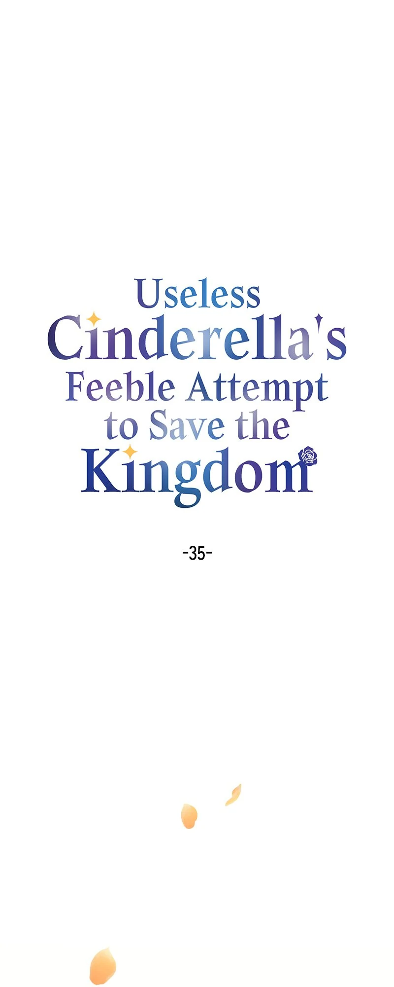 Useless Cinderella’s Feeble Attempt to Save the Kingdom chapter 35 page 1