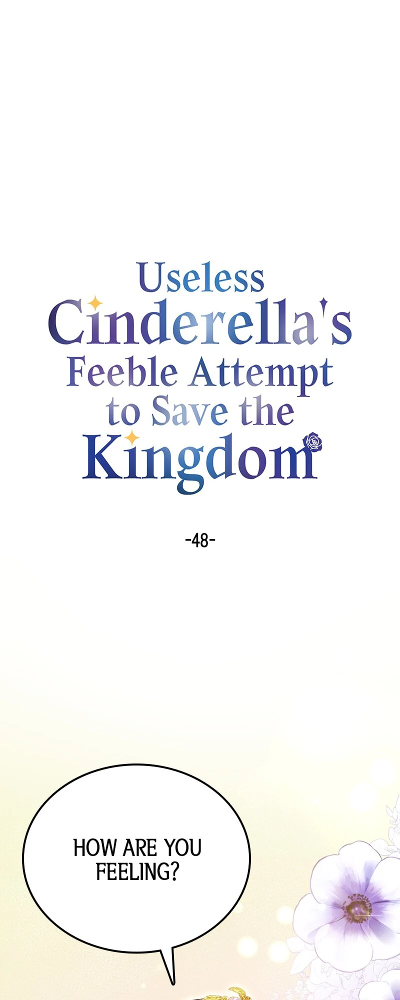 Useless Cinderella’s Feeble Attempt to Save the Kingdom chapter 48 page 1