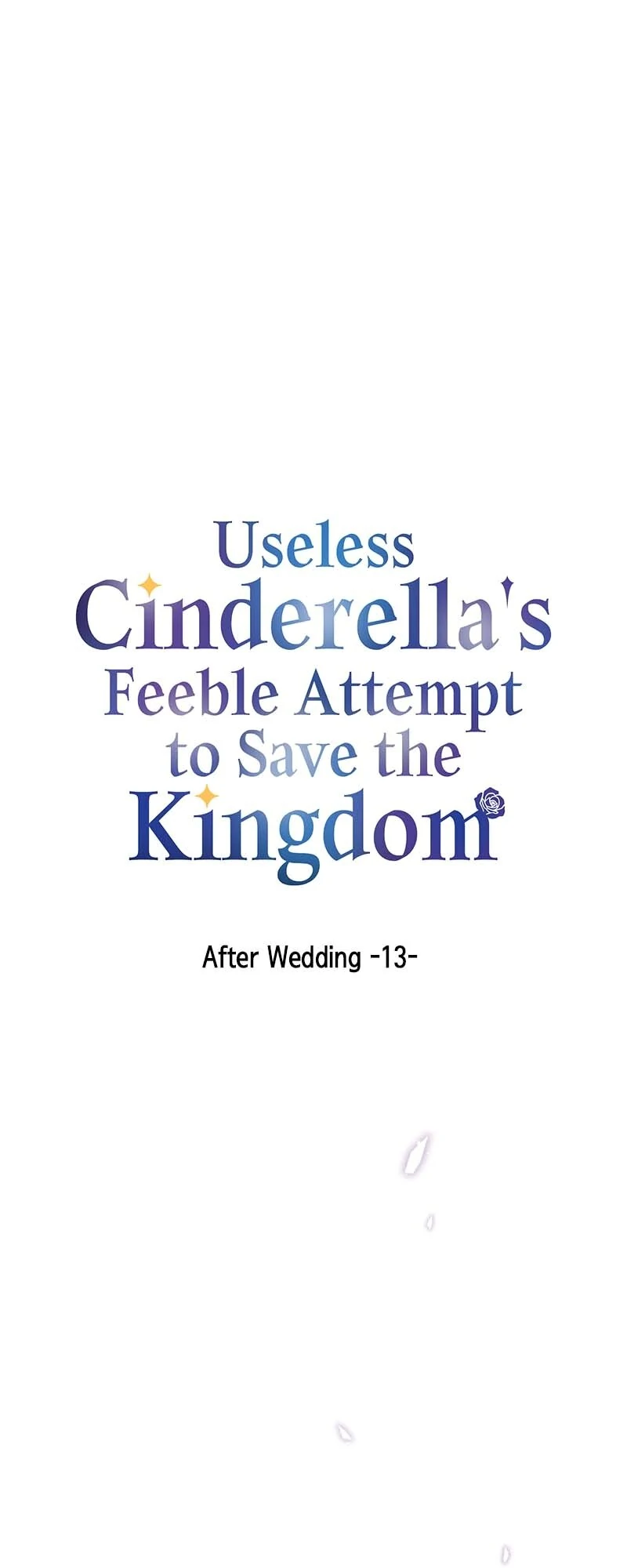 Useless Cinderella’s Feeble Attempt to Save the Kingdom chapter 63 page 1