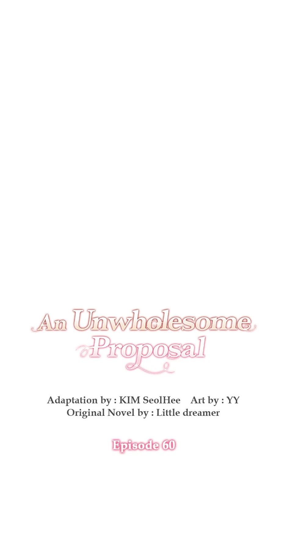 An Unwholesome Proposal chapter 60 page 1