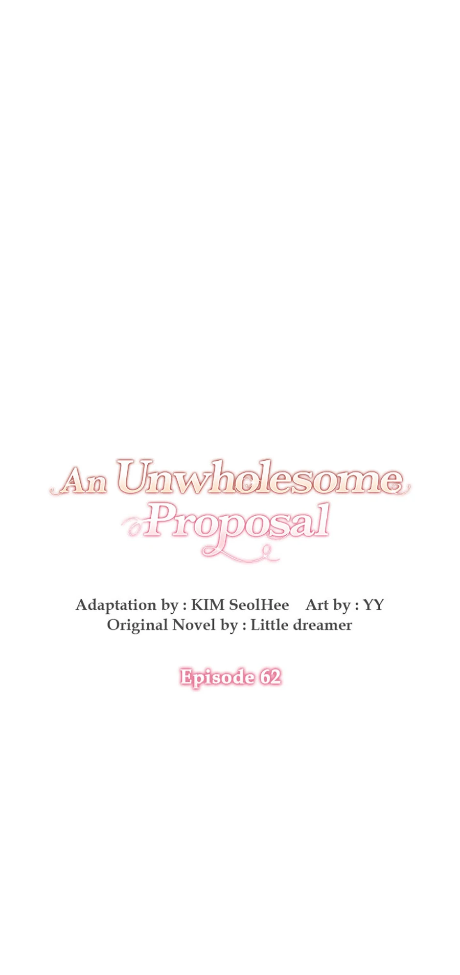 An Unwholesome Proposal chapter 62 page 1