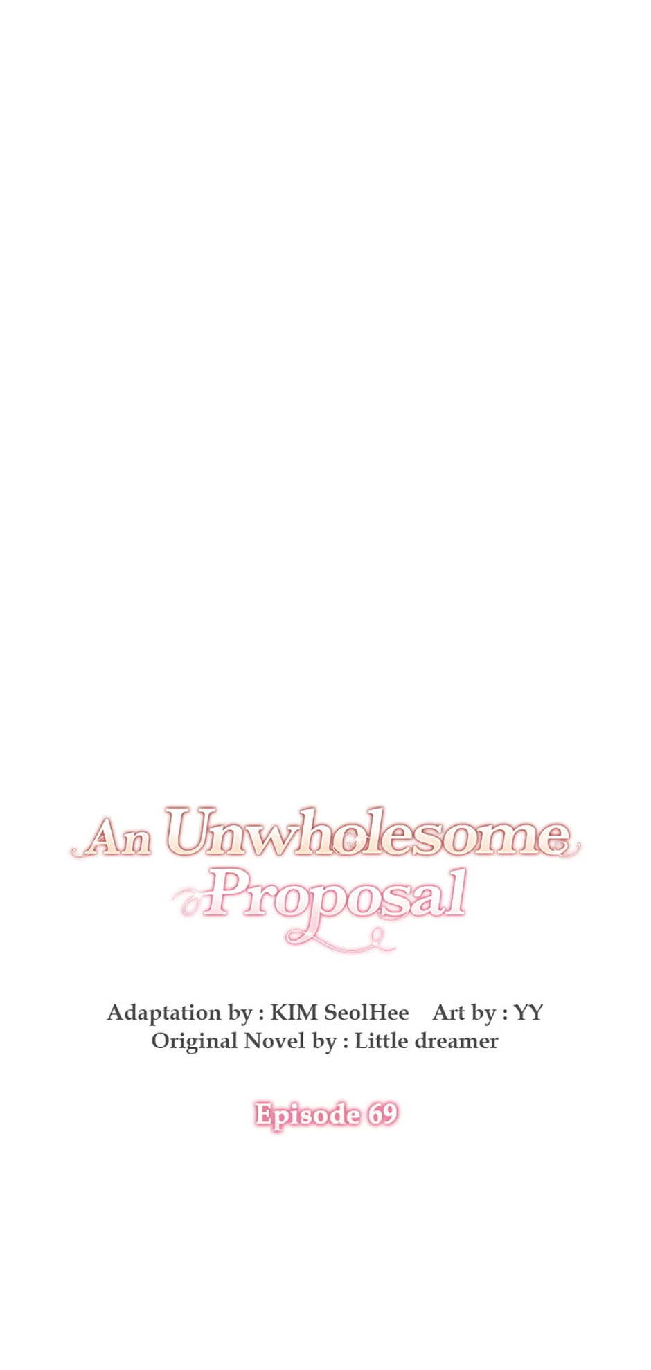 An Unwholesome Proposal chapter 69 page 1