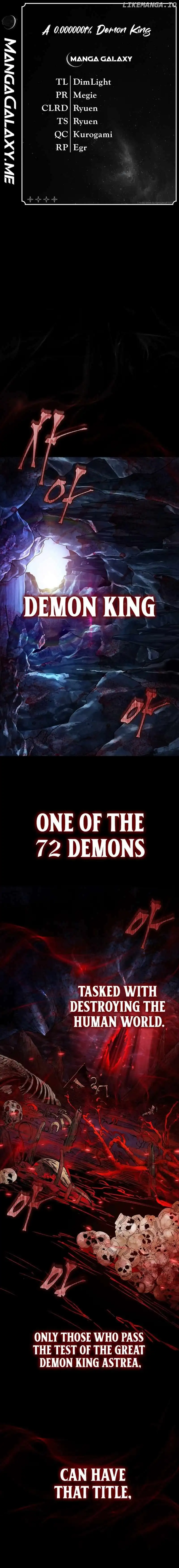 A 0.0000001% Demon King chapter 1 page 1