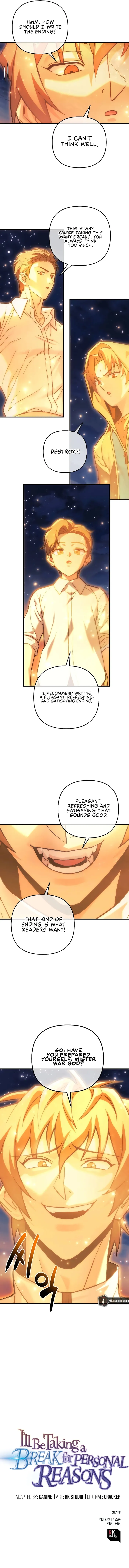 I’ll be Taking a Break for Personal Reasons chapter 107 page 13