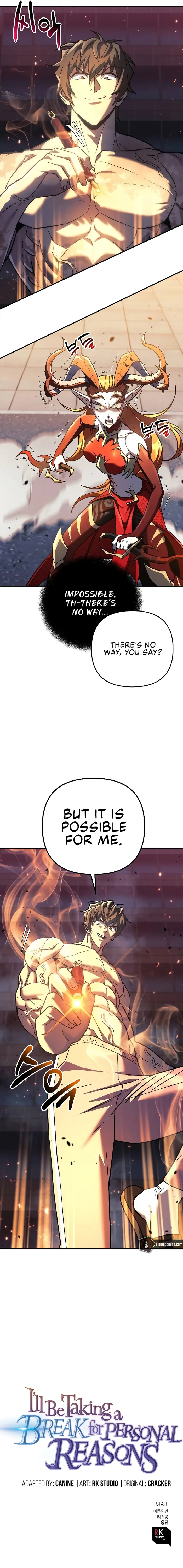 I’ll be Taking a Break for Personal Reasons chapter 114 page 13