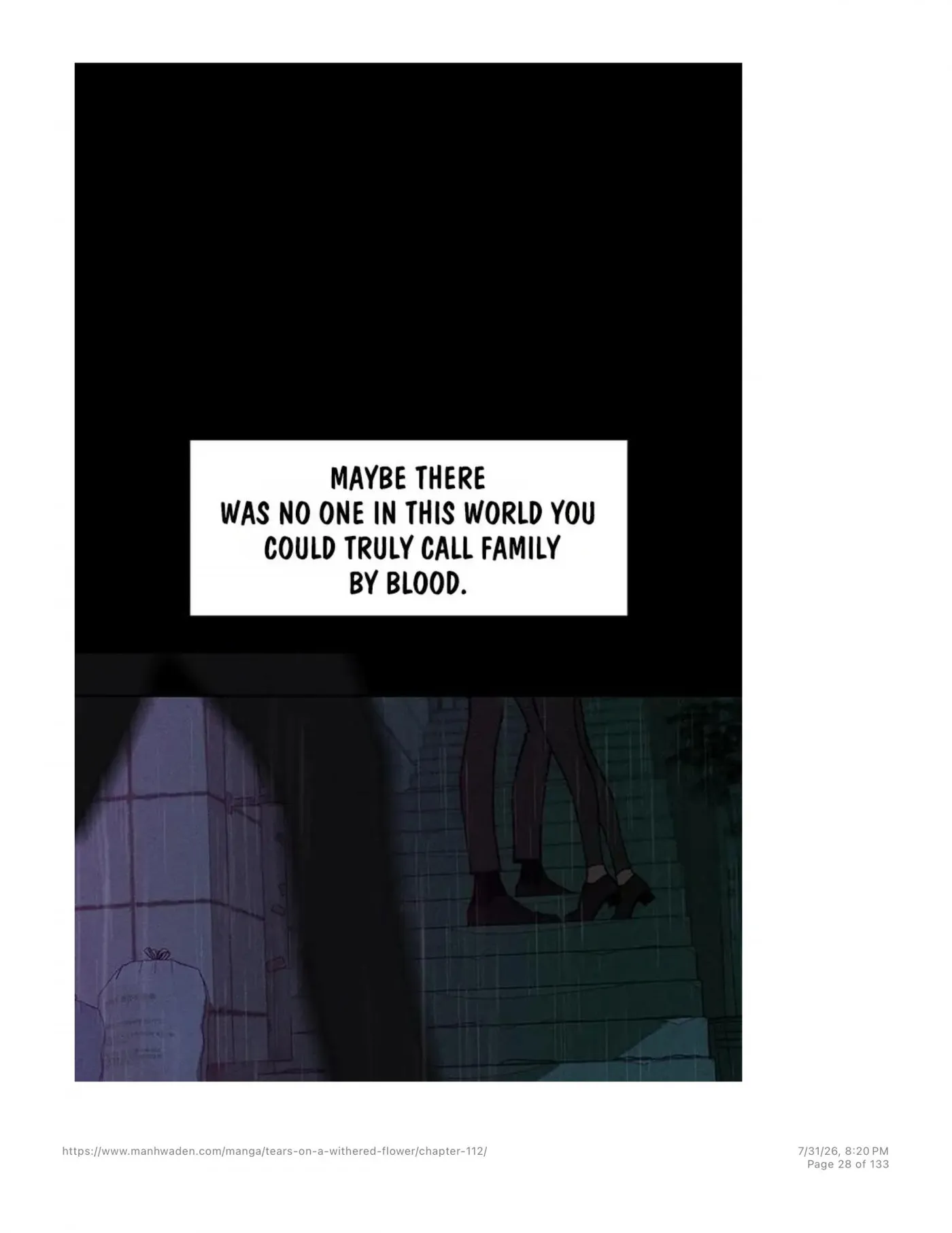 Tears on a Withered Flower chapter 112 page 27