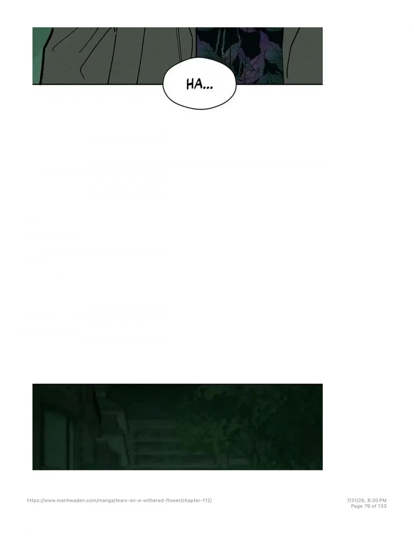Tears on a Withered Flower chapter 112 page 78