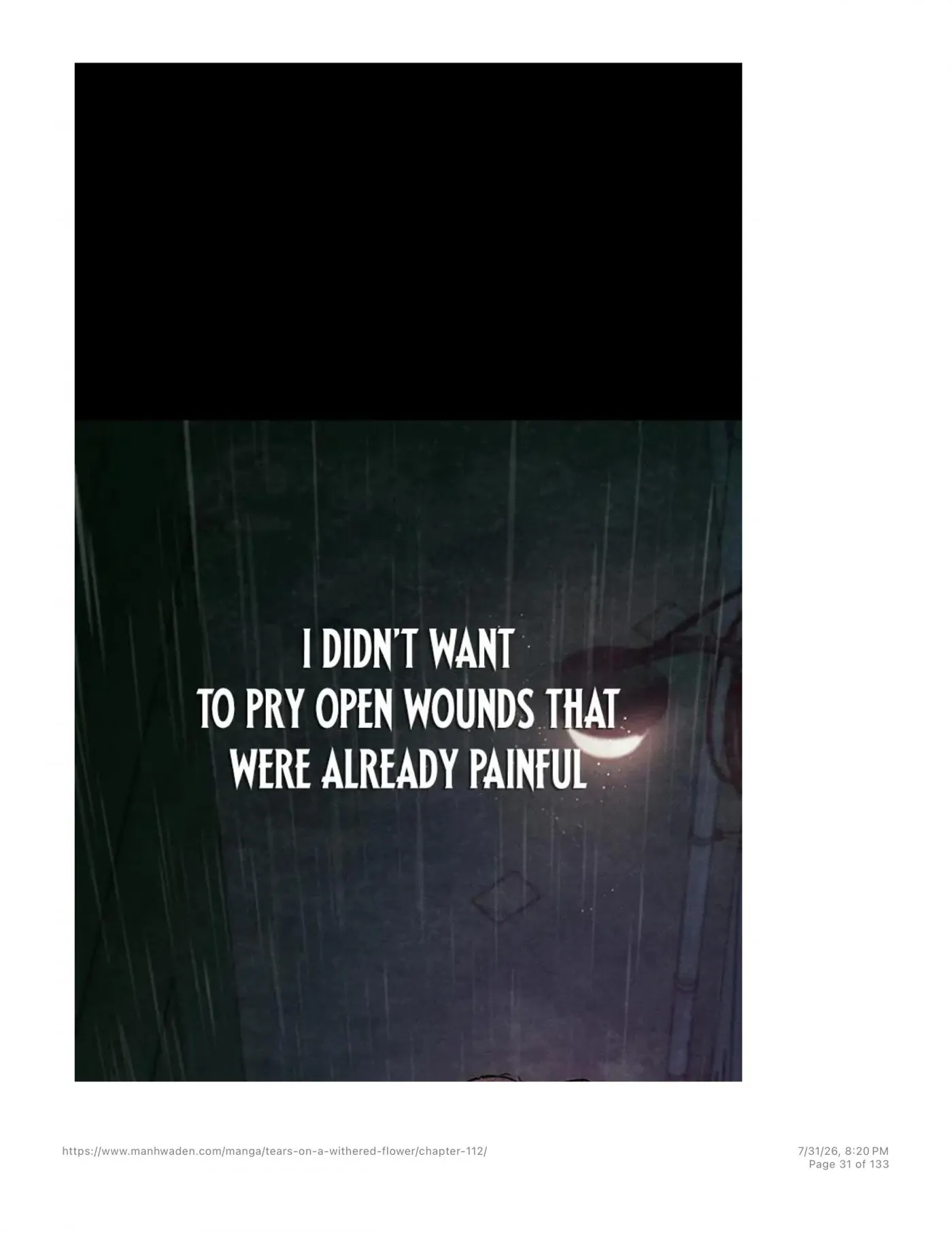Tears on a Withered Flower chapter 112 page 30