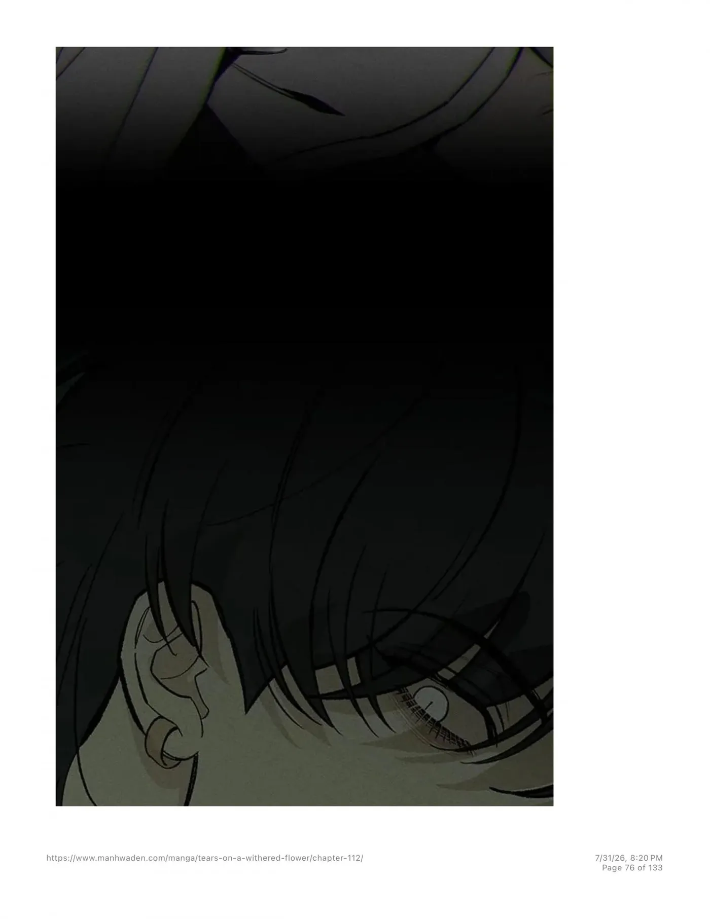 Tears on a Withered Flower chapter 112 page 75