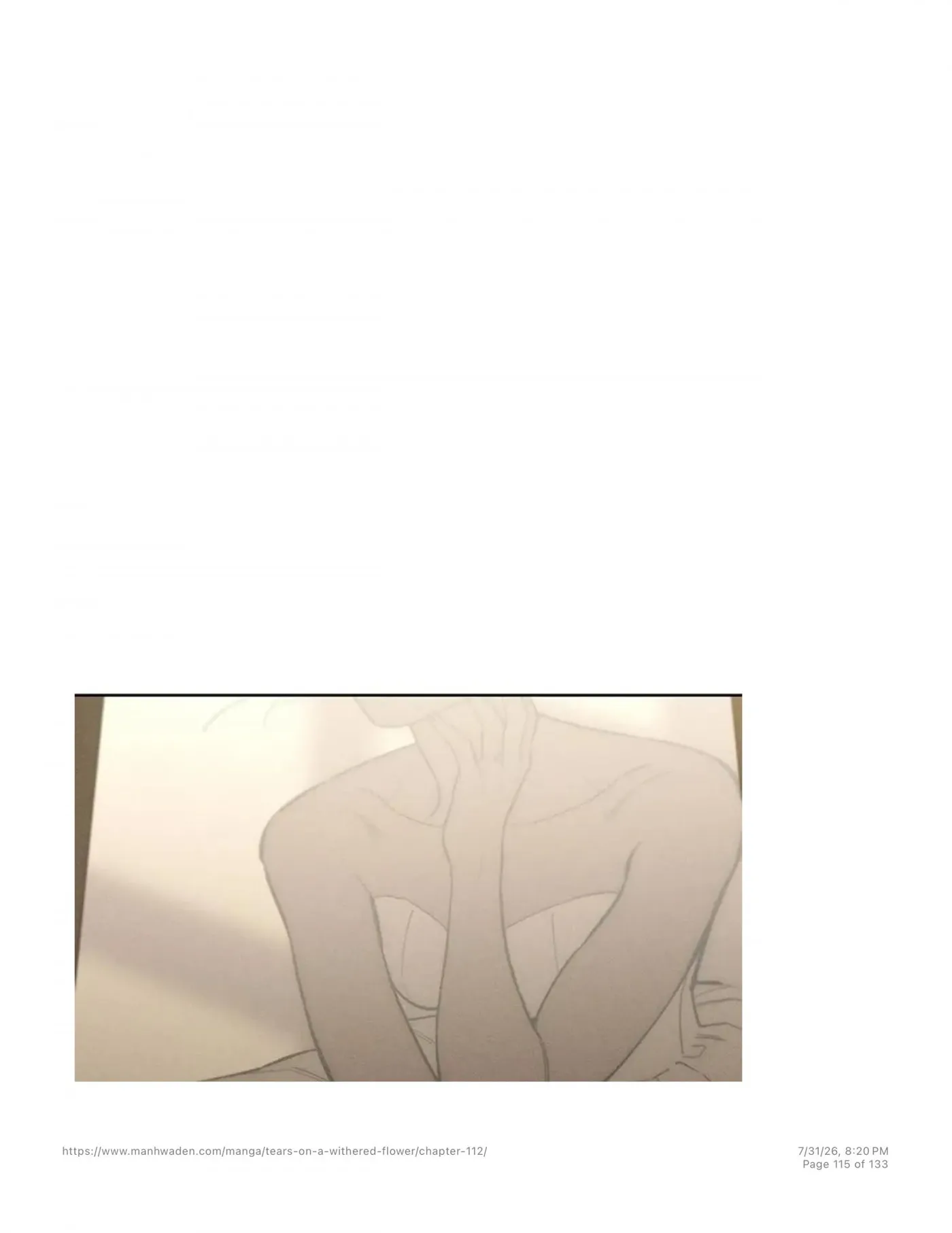 Tears on a Withered Flower chapter 112 page 114