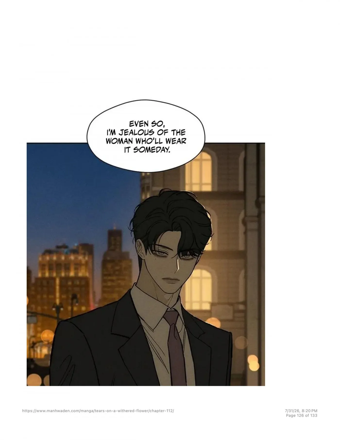 Tears on a Withered Flower chapter 112 page 125