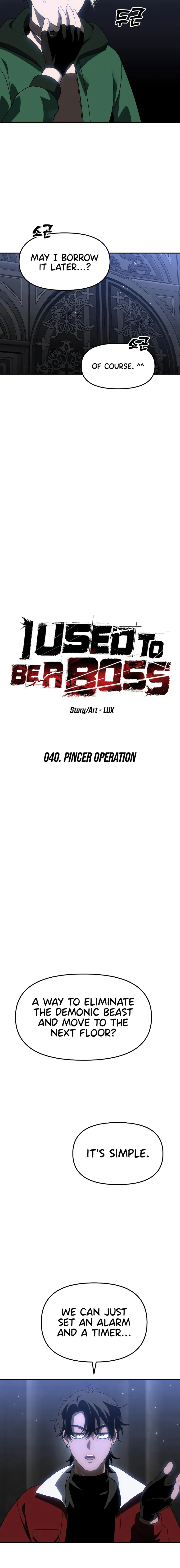 I Used to be a Boss chapter 40 page 8