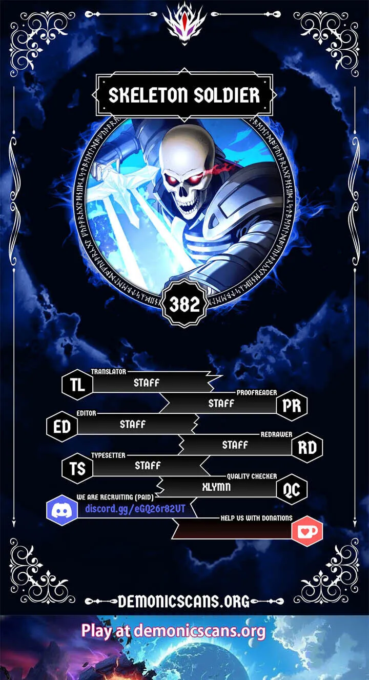 The Skeleton Soldier Failed to Defend the Dungeon chapter 382 page 1