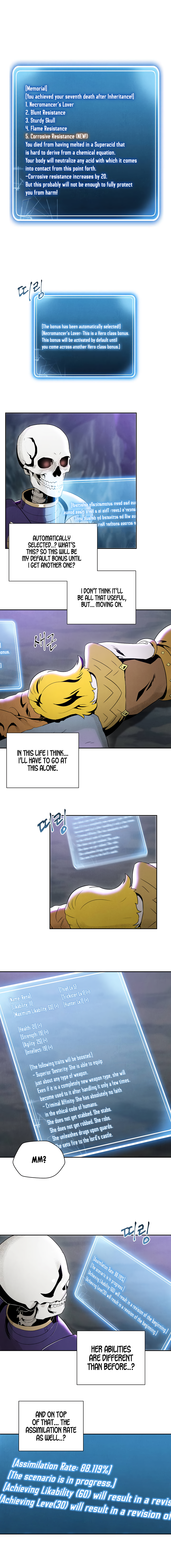 The Skeleton Soldier Failed to Defend the Dungeon chapter 46 page 4