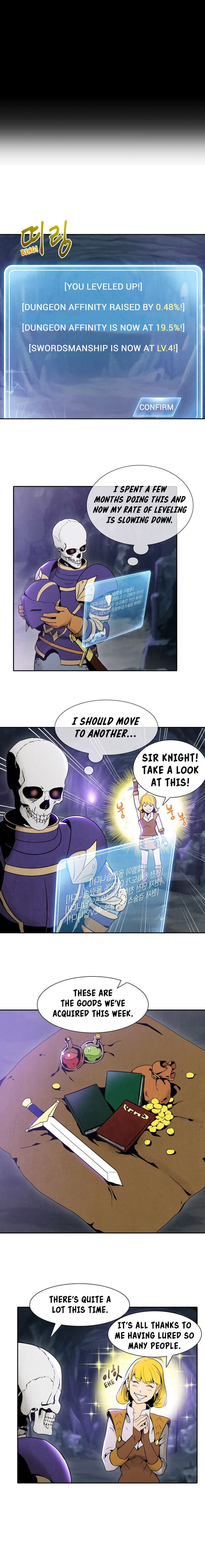 The Skeleton Soldier Failed to Defend the Dungeon chapter 8 page 3