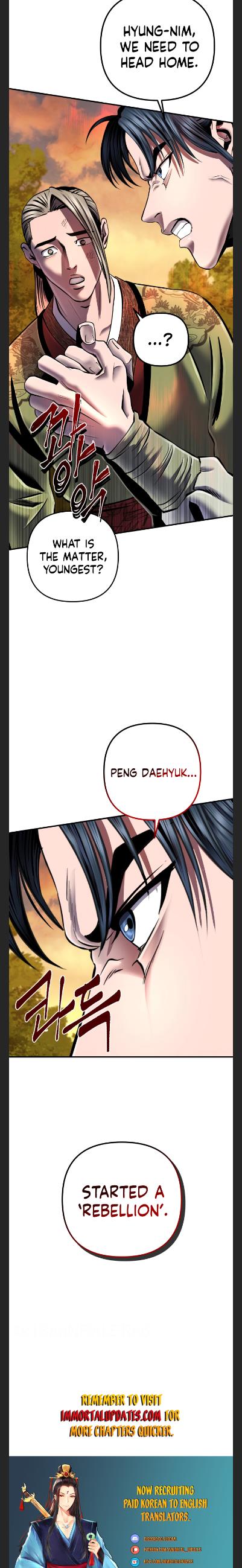 Ha Buk Paeng’s youngest son chapter 49 page 30