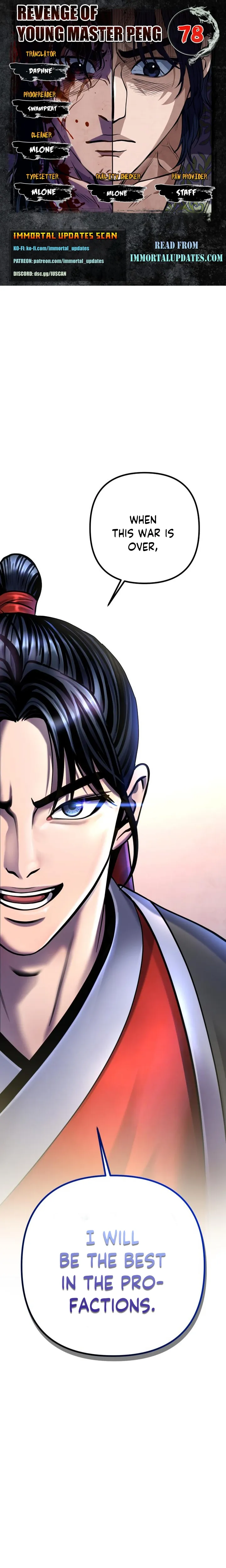 Ha Buk Paeng’s youngest son chapter 78 page 1