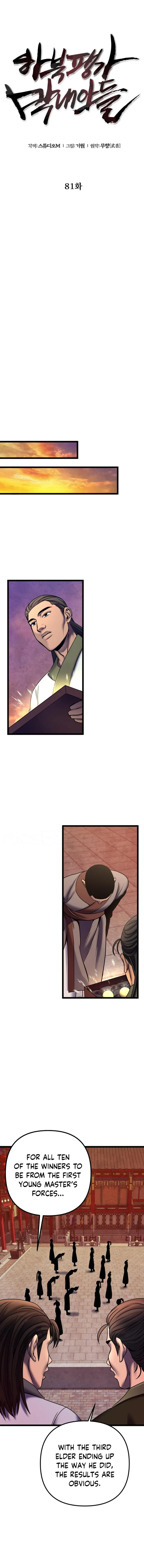 Ha Buk Paeng’s youngest son chapter 81 page 22