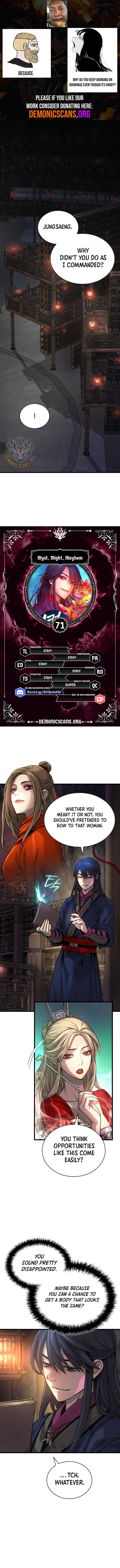 Myst, Might, Mayhem chapter 71 page 1