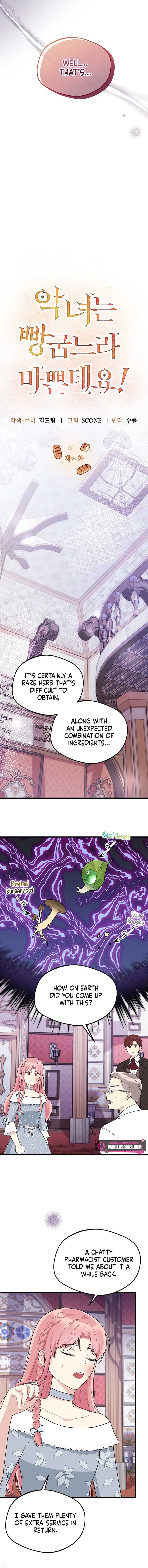 The Villainess is Busy Baking Bread! chapter 8 page 6