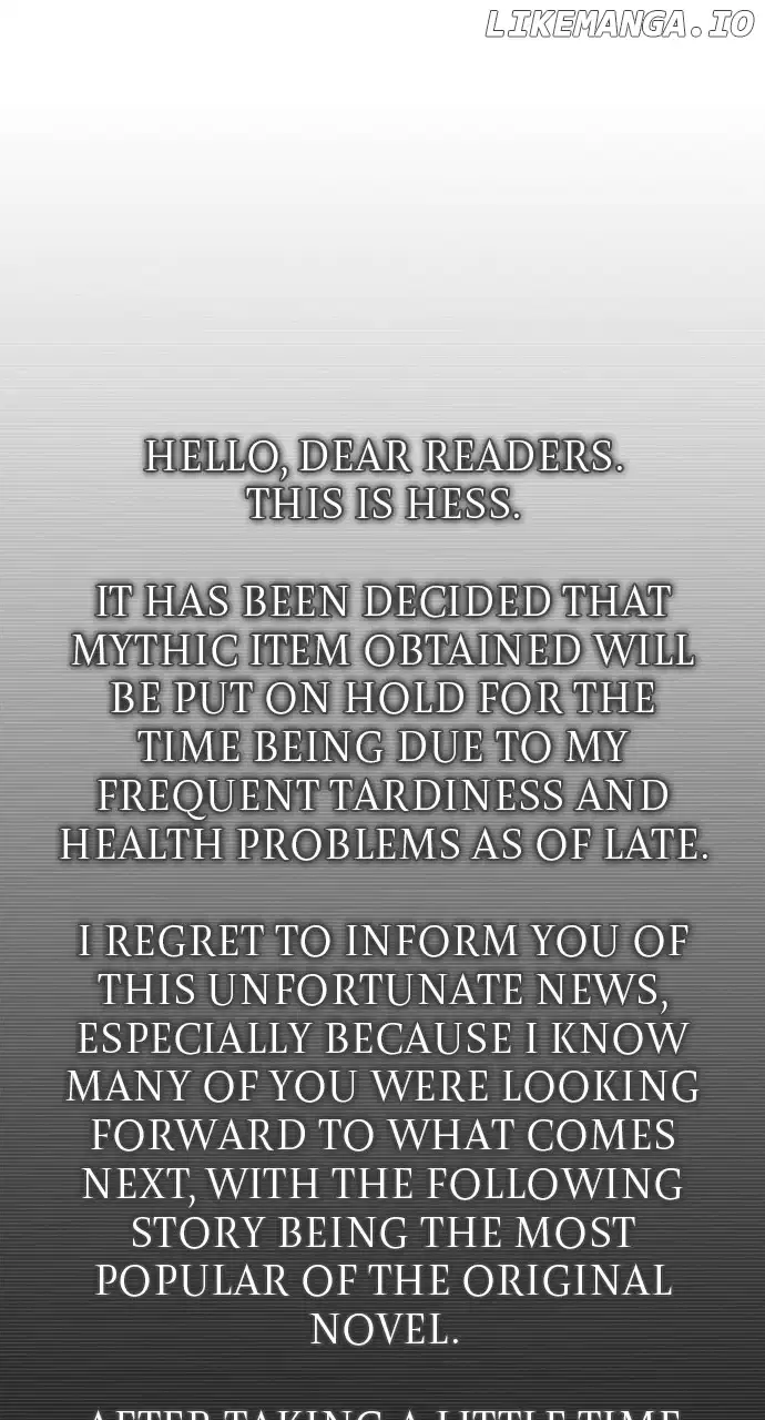 I Obtained a Mythic Item chapter 108 page 125