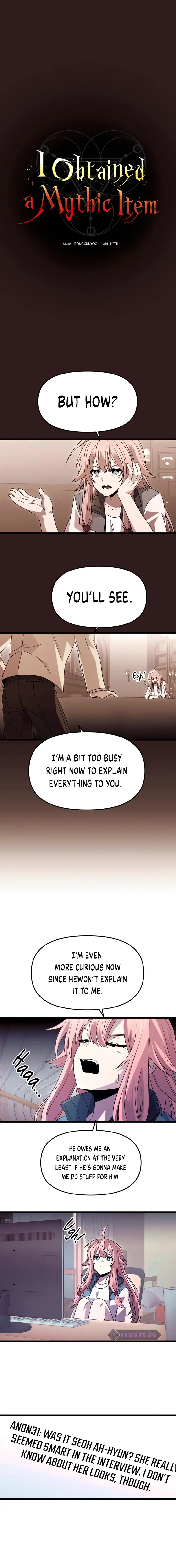 I Obtained a Mythic Item chapter 76 page 2