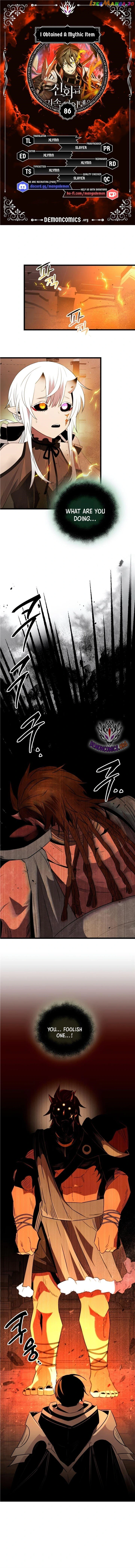 I Obtained a Mythic Item chapter 86 page 1