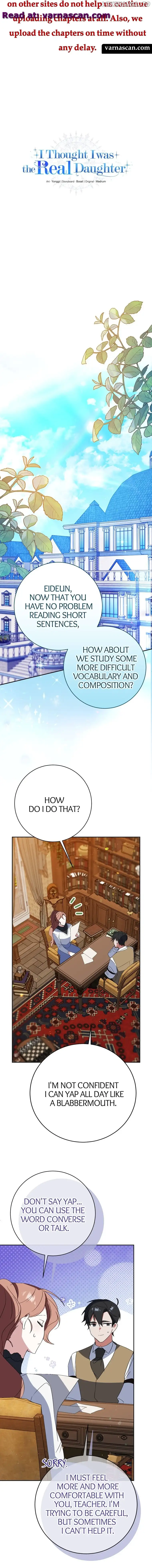 I Thought I was the Real Daughter chapter 15 page 10